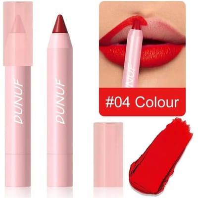 Crayon à lèvres rouge foncé sexy marron Crayon à lèvres mat Teinte à lèvres riche en couleurs Stylo à texture crémeuse naturelle soyeuse