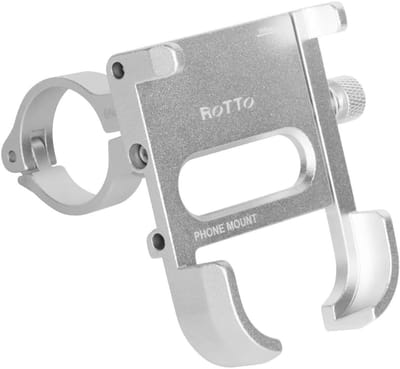 Robuuste Universele Telefoonhouder voor Fietsen en Motoren - 360° Draaibaar en Aluminium Design