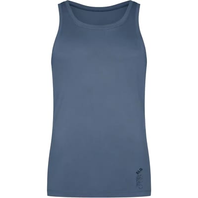 Sloggi Men SLG Base Soft Tank top - heren mouwloos T-shirt (1-pack) - middenblauw