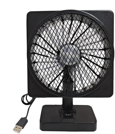 Auto Ventilator - USB Koeler - Zomerse Rit - 360 Graden Roterend - 11 x 6.3 Inch - Meerkleurig