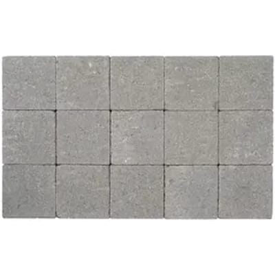 Cobo Garden Klinker - Getrommeld Beton - Muisgrijs - 15x15x6cm - 0,023m²