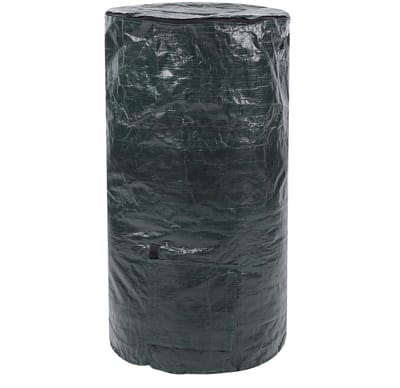 Dailygoody - Organische composteringszak - Keukenafval - Tuinbladzak - Multifunctionele opslag - 80 cm diep - Ideaal voor tuin en huis - PE materiaal