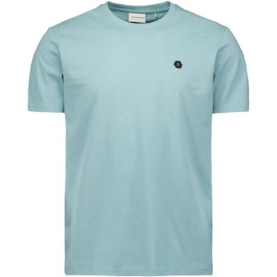 No Excess T-shirt Crewneck Peached Seablue Größe: S | Basic T-Shirts Outlet | Herren | Orange