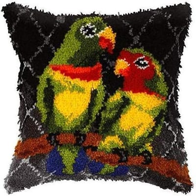 Kussen Voorkant - Grendel Kussen - Creëren Decoratie - Bedrukt Canvas - 40x40 cm - Orchidee