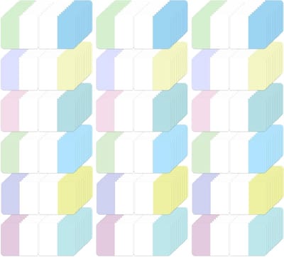 360 Stuks Zelfklevende Tabs, Index Tabs, Boekenleggers, Markeerstrips voor Kantoor en Documenten