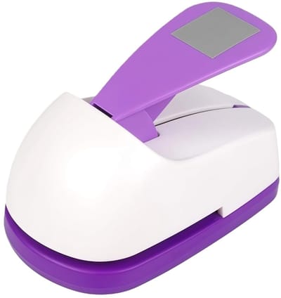 Vierkante Papierpons - Handgemaakte Papier Punch - Kaarten Maken - Precisie Snede - 35 cm Vierkant - Candy Kleur