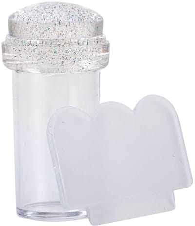 GNB-LAB - Silikonen Stempel voor Stamping - 2,3 cm - Transparant - Clear