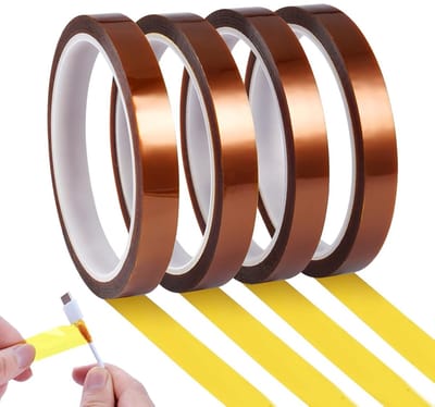 Thermische Sublimatie Tape 12 mm x 33 m - Polyimide Hechtband voor 3D Transfer, Verhitten en Solderen, Warmtebestendig en Duurzaam