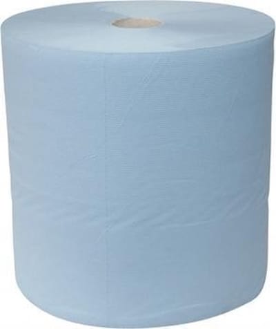 Euro Products | Industriepapier 3-laags | Blauw verlijmd | 1380 meter