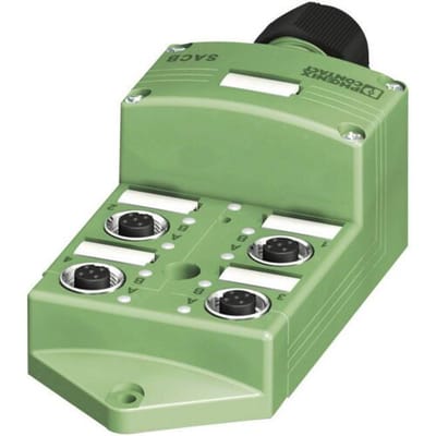 Phoenix Contact SACB-4/ 4-L-C SCO 1516784 Passieve sensor/actorbox M12-verdeler met metalen schroefdraad 1 stuk(s) Piece