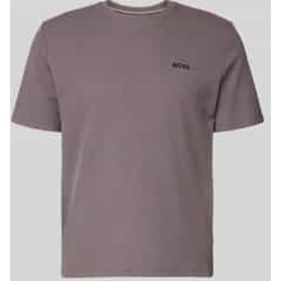regular fit T-shirt van katoenmix model 'WAFFLE'