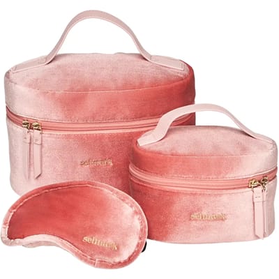 Set van toilettassen en slaapmasker voor vrouwen Selmark PC1 Style ADD