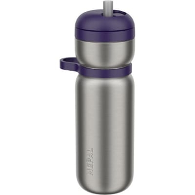 Mepal Isoleerfles twist Sport - 600 ml - Twist en drink - Lekdicht en geïsoleerd: 6u warm. 10u koud - Vaatwasmachinebestendig - Drinkflessen - Midnight blue