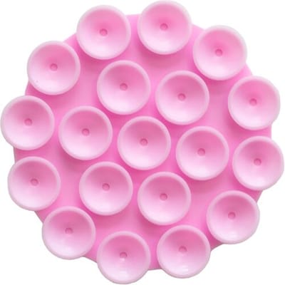xoxo Wildhearts telefoonsticker - Stick On Me Round - Pink - Selfiesticker TikTok - Zuignap telefoonhoes telefoon sticker - Sticky sticker - Octobuddy Popsocket - Telefoonhouder - Rond - Roze