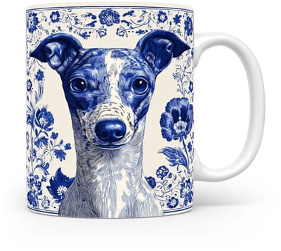 Mok Greyhound Beker voor koffie of tas voor thee, cadeau voor dierenliefhebbers, moeder, vader, collega, vriend, vriendin, kantoor, opa, oma, hond, kerst, sinterklaas, verjaardag