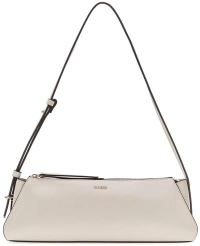 GUESS schoudertas Xena Mini Shoulder Bag Light Taupe crème