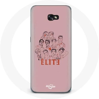 Case voor Samsung Galaxy A3 2017 Elite Seizoen 5 Poster Karakters Fanart Logo