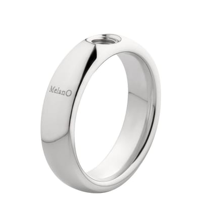 MelanO Vivid Ring - Zilverkleurig - Maat 58