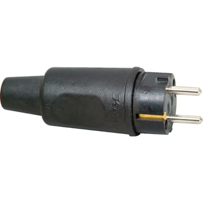 Rubberen Stekker Met Grondcontact Top Heavy Duty IP44 - 1795.1605.4 [2 stuks]