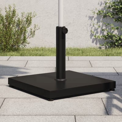 vidaXL - Parasolvoet - voor - stokken - van - Ø32/38/48 - mm - 18 - kg - vierkant