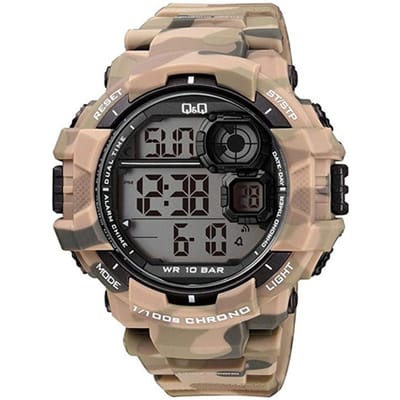 Q&Q Horloge Heren M143J003Y 55mm 10 ATM