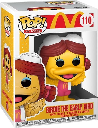 Pop McDonald's Birdie Vinyl Figure