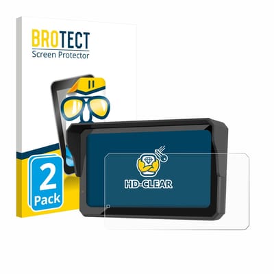 BROTECT - Screenprotector voor Carpuride W602S Pro - Folie Beschermfolie transparant 2 Stuks
