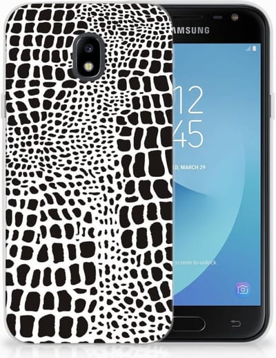 Samsung Galaxy J3 2017 TPU Hoesje Slangenprint