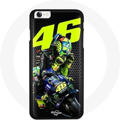 Coque - Valentino Rossi - iPhone 4 - Souple - Noir - Monster