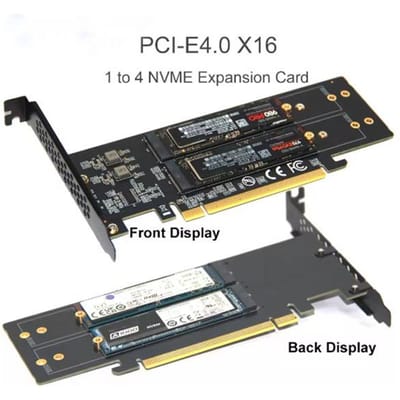 PCIe naar M2 NVME Adapterkaart PCI-E 4.0 X8 X16 NVME M Key SSD Converter M.2 PCI Uitbreidingskaart Voor 2230 2242 2260 2280 PCle4.0 X16