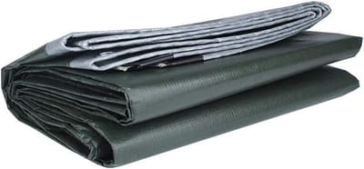 Multifunctioneel Zeildoek - Waterdicht Tuinlaken - Buiten Beschermen - 180 G/M² UV Beschermd - 4Mx4M - Zwart