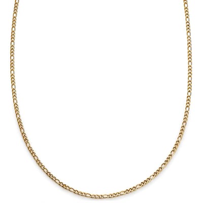 Essentials | 4 mm Goudkleurige Ketting met Figaro Schakels