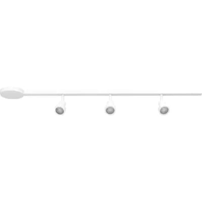 Eglo Easy Track Starterset Wit 3x Spot Ring Gu10 1m