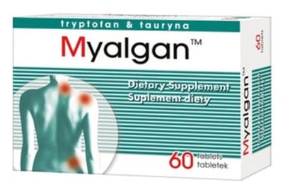 Myalgan - voedingssupplementen voor verlichting van fibromyalgie klachten - 60 tabletten