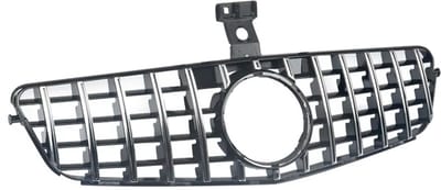 GT Grille Velos - Voorbumper grill - Voor Mercedes GLC W253/X253 (2020) - Black Chrome GT Stijl - Auto Accessoires