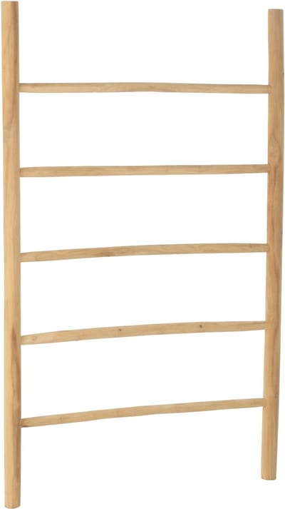 J-Line decoratie Ladder 5 Treden - hout - naturel