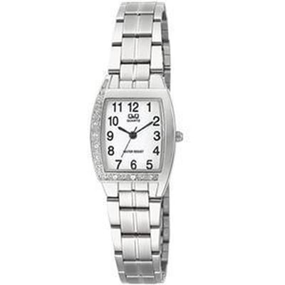 Dames horloge /zilverkleurig /rechthoekig Q963J204Y