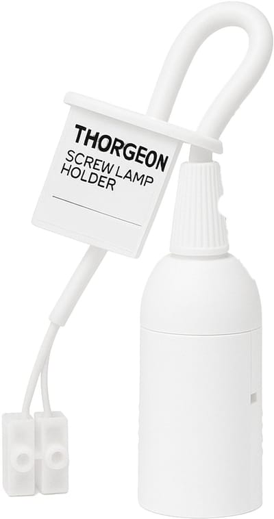 Thorgeon E27 Lamphouder - Verhuisfittingen - 230V - Wit