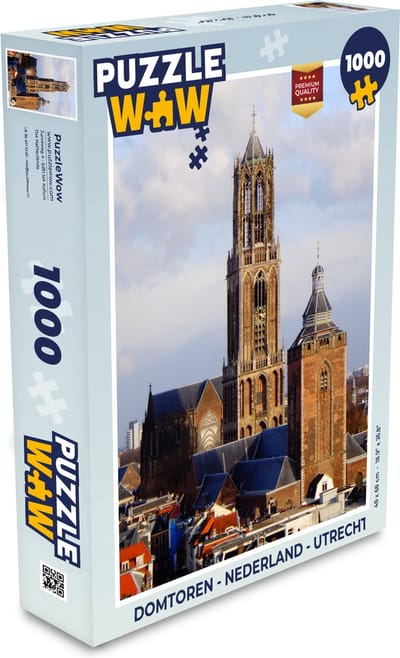 Puzzel Domtoren - Nederland - Utrecht - Legpuzzel - Puzzel 1000 stukjes volwassenen
