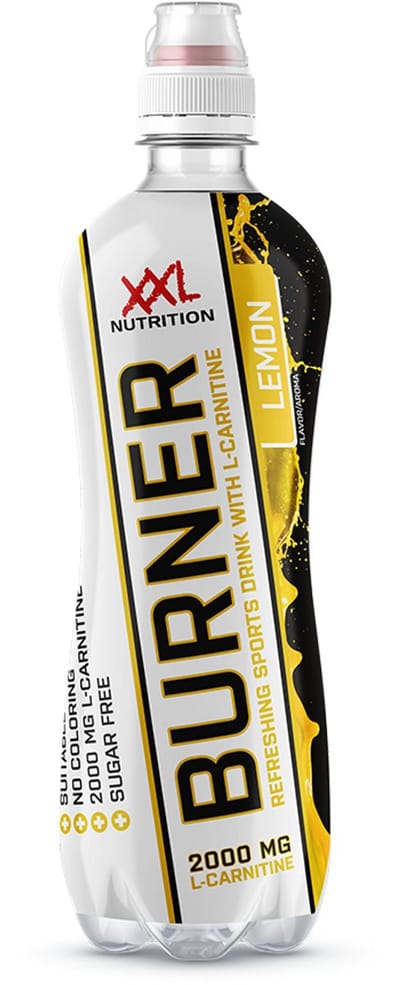 XXL Nutrition - Burner Drink - Suikervrije Sportdrank - Citroen - 6 x 500ml