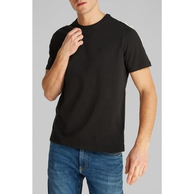 Calvin Klein Ss Smooth Cttn Solid Black Taglia: M | Magliette basic Outlet | Uomo | Nero