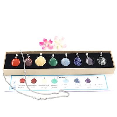 Chakra hanger set met ketting