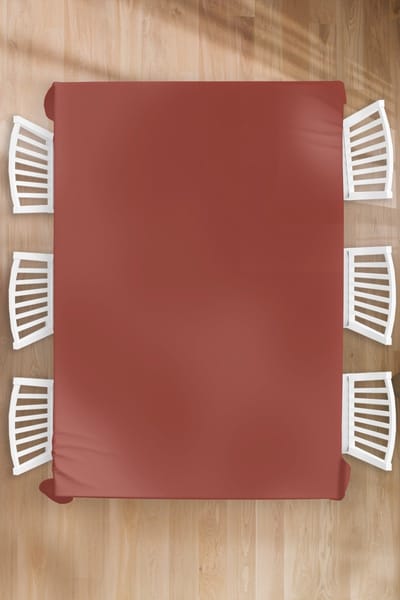 Tafelkleed - Tafellaken - 180x260 cm - Palet - Rood - Interieur - Binnen en Buiten