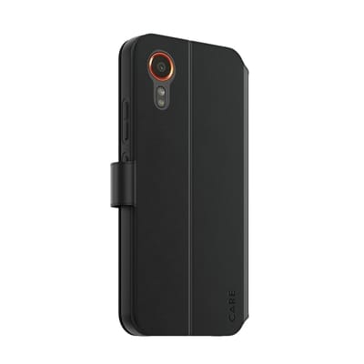 CARE by PanzerGlass Feature Wallet Case w. Kickstand geschikt voor Samsung Galaxy Xcover 7 - Clear