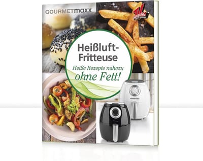 Heteluchtfriteuse met 70 Recepten voor Snacks, Hoofdgerechten en Desserts - Slim Koken en Energiebesparen