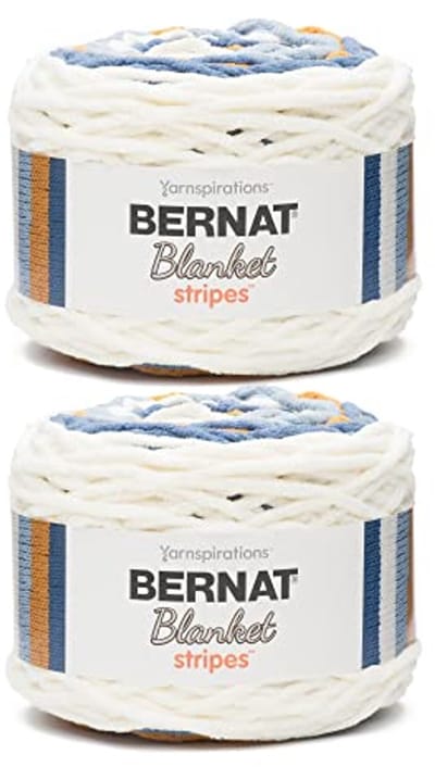Garen Deken Strepen Big Sky Country - 600g - Super Bulky - 220 Yards - Breien en Haken