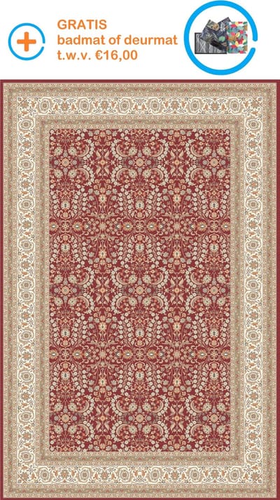 FOTAPIJT - Geweven tapijt- Bedrukt Vloerkleed - 145x215 cm - 6 mm - Polyester - Kerstcadeau