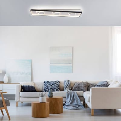 Paul Neuhaus LED plafondlamp Mailak, lengte 97 cm