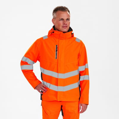 Engel Safety shelljack 1146-930 - Hi-vis Orange / Anthracite Grey - L