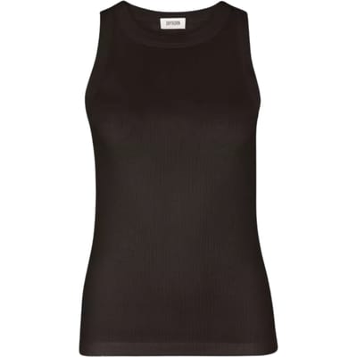 Drykorn Olina Singlets Donkerbruin 520026 Olina